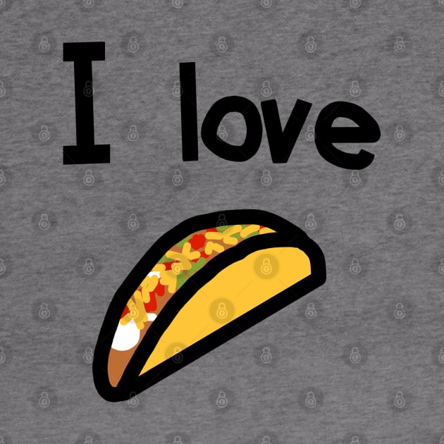 Food I Love Tacos by ellenhenryart